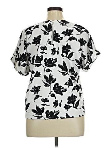 MELLODAY Short Sleeve Blouse (view 2)