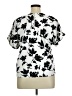 MELLODAY Ivory Short Sleeve Blouse Size XL - photo 2