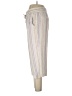 Sharagano Stripes Ivory White Linen Pants Size L - photo 5