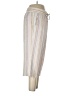 Sharagano Stripes Ivory White Linen Pants Size L - photo 4