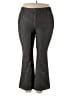 Lee Chevron-herringbone Gray Dress Pants Size 18 - photo 1