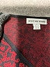 August Max Woman Paisley Burgundy Pullover Sweater Size 0X - photo 7