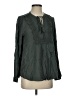 Staccato 100% Rayon Green Long Sleeve Blouse Size S - photo 1