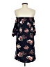 J for Justify Floral Blue Casual Dress Size M - photo 2
