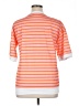 Unbranded Stripes Orange Short Sleeve Top Size XL (estimated) - photo 2
