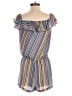 Amanda Uprichard 100% Polyester Stripes Blue Romper Size S - photo 2