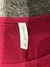 Longyuan Solid Burgundy Casual Dress Size XS - photo 7