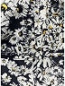 Burberry 100% Silk Paisley Black Silk Button Down Size 2 - photo 9