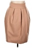 H&M Solid Tan Formal Skirt Size 10 - photo 1