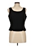 Albert Nipon Black Sleeveless Top Size 8 - photo 1