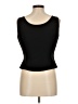 Albert Nipon Black Sleeveless Top Size 8 - photo 2