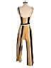 Bershka Stripes Yellow Jumpsuit Size S - photo 2