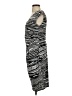 Evan Picone Graphic Silver Cocktail Dress Size 4 - photo 5