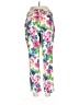 Assorted Brands Floral Pink Casual Pants Size 10 - photo 2