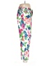 Assorted Brands Floral Pink Casual Pants Size 10 - photo 4