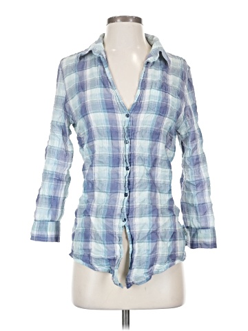 Fei 3/4 Sleeve Button-Down Shirt (view 1)