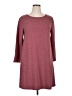 Serra Solid Burgundy Casual Dress Size XL - photo 1