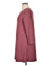Serra Solid Burgundy Casual Dress Size XL - photo 5