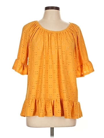 Inner Circle Inc. 3/4 Sleeve Blouse (view 1)