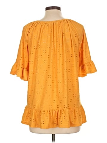 Inner Circle Inc. 3/4 Sleeve Blouse (view 2)