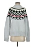 Tory Sport Chevron-herringbone Gray Pullover Sweater Size XS - photo 1