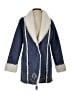 Soft Surroundings 100% Polyester Blue Coat Size XS - photo 1