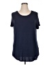 Amazon Essentials Blue Short Sleeve Top Size XL - photo 1
