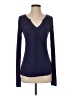 Michael Lauren Blue Long Sleeve Top Size S - photo 1