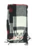 Christopher & Banks Plaid Black Red Scarf One size - photo 2