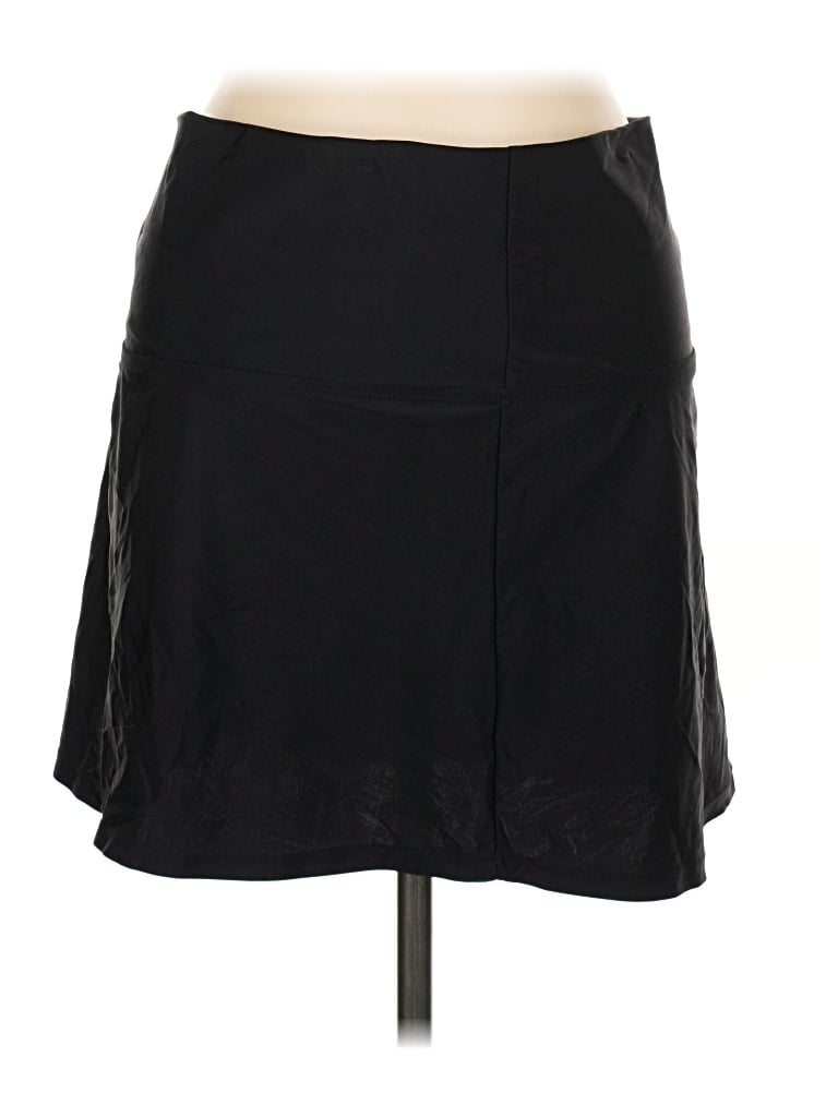 Pre-owned Island Escape Casual Skirt In Black