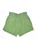 wonderly Solid Green Shorts Size M - photo 1