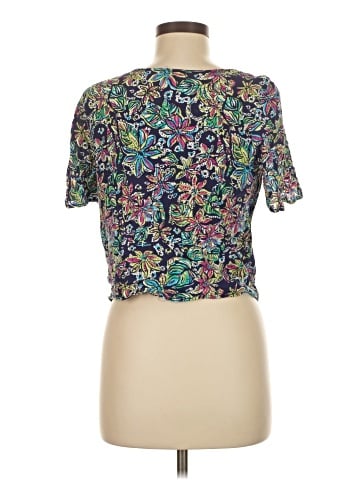 Saint Tropez West Short Sleeve Blouse (view 2)