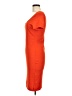 H&M Solid Orange Casual Dress Size M - photo 5