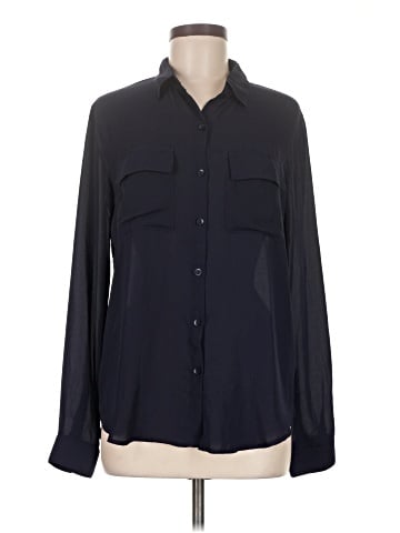 Timing Long Sleeve Blouse (view 1)