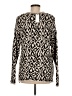 Magaschoni Animal Print Tan Pullover Sweater Size M - photo 2