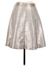 Kate Spade New York 100% Polyester Metallic Silver Formal Skirt Size 4 - photo 1