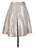 Kate Spade New York 100% Polyester Metallic Silver Formal Skirt Size 4 - photo 2
