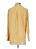 Everlane 100% Silk Yellow Long Sleeve Silk Top Size 2 - photo 2