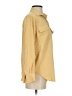 Everlane 100% Silk Yellow Long Sleeve Silk Top Size 2 - photo 4