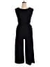 Calvin Klein Solid Black Jumpsuit Size 10 - photo 1