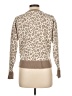 DKNY Animal Print Brown Pullover Sweater Size L - photo 2