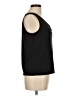 Van Heusen 100% Polyester Black Sleeveless Blouse Size M - photo 4