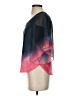 Cache Ombre Tie-dye Multi Color Blue 3/4 Sleeve Blouse Size XS - photo 5