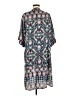 Pale Sky 100% Polyester Black Kimono Size M - photo 2