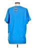 Bebe 100% Polyester Blue Short Sleeve Blouse Size S - photo 2