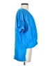 Bebe 100% Polyester Blue Short Sleeve Blouse Size S - photo 4