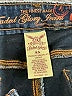 Faded Glory Solid Blue Jeans Size 8 - photo 7