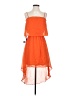 Bebe 100% Polyester Orange Cocktail Dress Size XS - photo 1