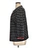MING WANG Polka Dots Black Blue Jacket Size XL - photo 5