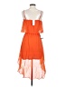 Bebe 100% Polyester Orange Cocktail Dress Size XS - photo 2